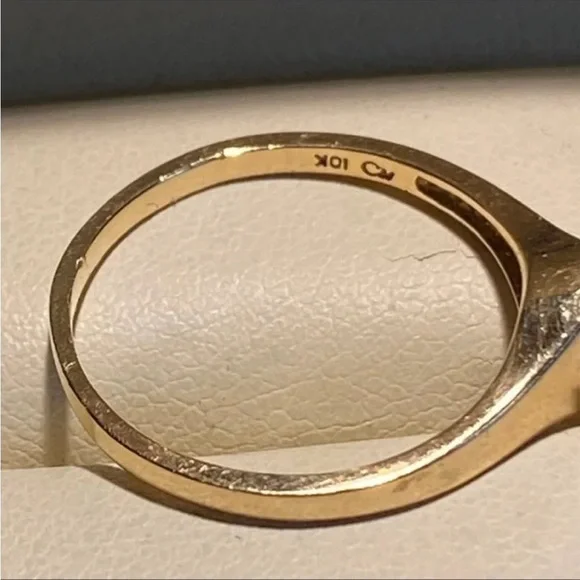 Gold Opal vintage ring - Picture 4 of 6